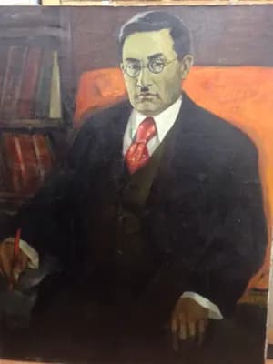 Портрет И. Жансугурова. Калимов Мухит (1931–2002). холст, масло, 90×60 см
