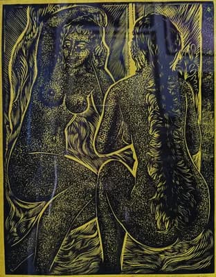 Ню №27. Кузьмин В. (р. 1953). 22×29 см