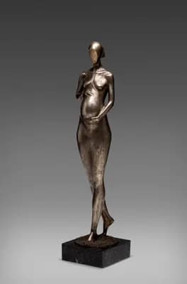 Үміт (2022). Сарбасов Д.. бронза, гранит, 100×20 см