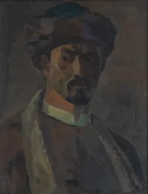 Сырым Датұлы. Калимов Мухит (1931–2002). холст, масло, 49×52 см