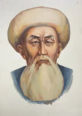 Әйтеке би. Тогузбаев Токболат (1940–1996). картон, масло, 50×70 см