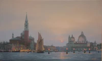 Венеция. Иванов В.. холст, масло, 50×30 см