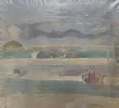 Джайлау (1975). Мамбеев Сабур (1928–2017). холст, масло, 91×105 см