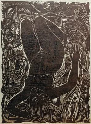 Ню №2. Кузьмин В. (р. 1953). 35,5×48 см