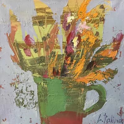 Натюрморт 3_1. Ралина Е. (р. 1962). холст, масло, 40×40 см