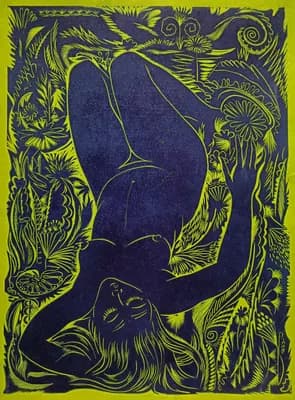 Ню №4. Кузьмин В. (р. 1953). 35,5×48 см