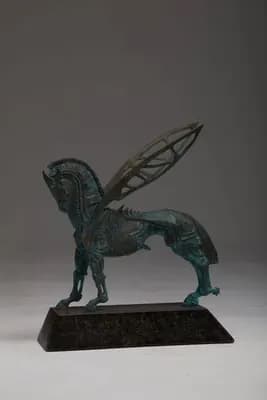 Прақ пегас (2015). Сарбасов Д.. бронза, гранит, 50×56×16 см