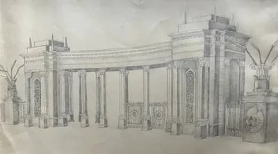 Без названия. Зальцман Павел (1912–1985). неизвестно, 54,5×32,5 см