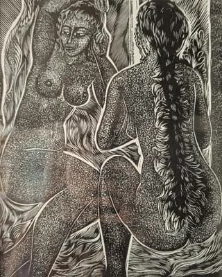 Ню №29. Кузьмин В. (р. 1953). 27,5×22 см