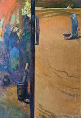 Заман (1998). Хусаинов Б.. холст, масло, 80×55 см