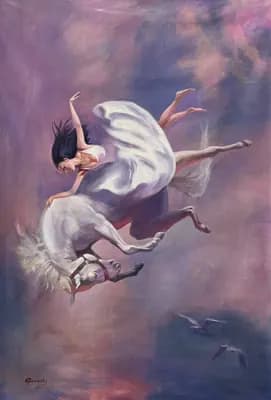 Бриз (2020). Чунчалинов А.. холст, акрил, 130×90 см