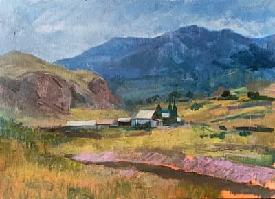 Кешқұрым. Алиев Максат (р. 1978). холст, масло, 70×50 см
