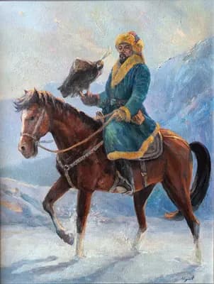 Қансонар (2026). Абдреев Марат (р. 1965). холст, масло, 70×90 см