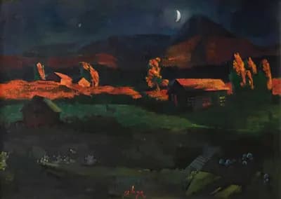 Алтай натюрморты. Кайрамбаев Ж. (р. 1953). холст, масло, 80×60 см