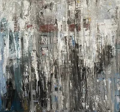 Осень (2022). Баймуханов Куандык (р. 1986). холст, масло, 91×99,5 см