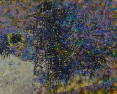 Гость (1998). Бекеев Марат. холст, масло, 110×80 см