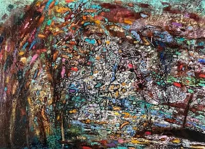 Пробуждение. Исламова Ф. (р. 1954). холст, масло, 55×75 см