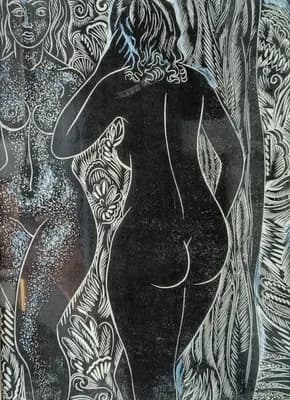 Ню №23. Кузьмин В. (р. 1953). 30×22,5 см