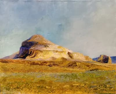 Шерқала (2007). Жаниязов Данияр. холст, масло, 79,7×64,6 см
