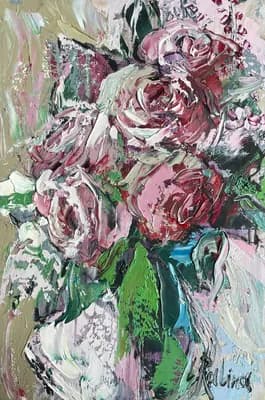 Натюрморт №19. Ралина Е. (р. 1962). холст, масло, 30×20 см
