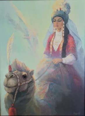 Наследница (2026). Абдреев Марат (р. 1965). холст/масло, 60х80 см