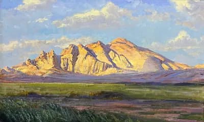 Бектауата (2015). Проценко В. (р. 1961). холст, масло, 55×90 см
