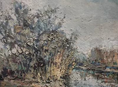 Топарка. Абдреев Марат (р. 1965). холст, масло, 45×36 см