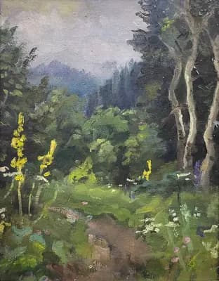 Этюд (1960). Соловьев Николай (1905–1969). холст, масло, 29×38 см